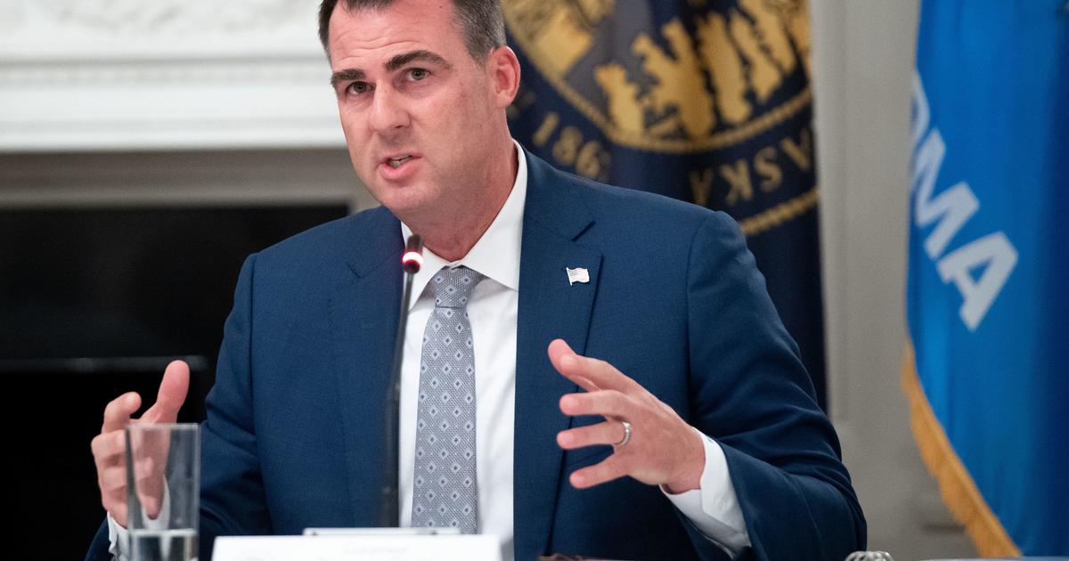 Oklahoma governor tests positive for the coronavirus 1