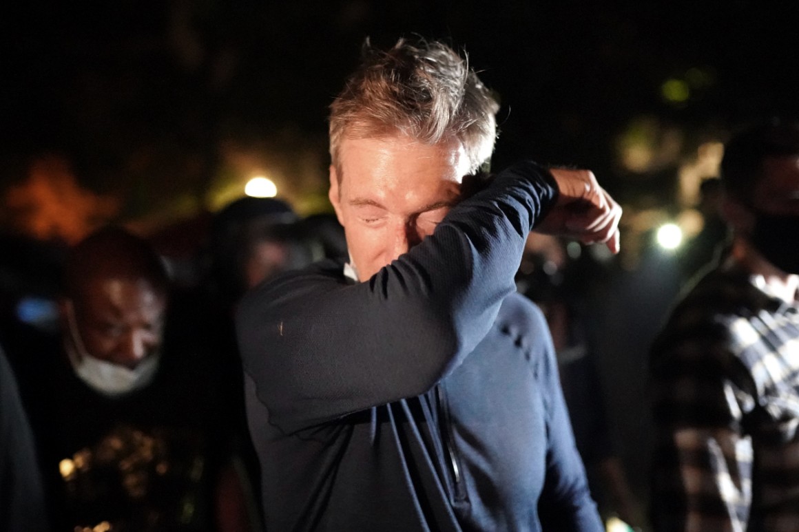 Portland mayor tear-gassed at protests by federal law
enforcement 1