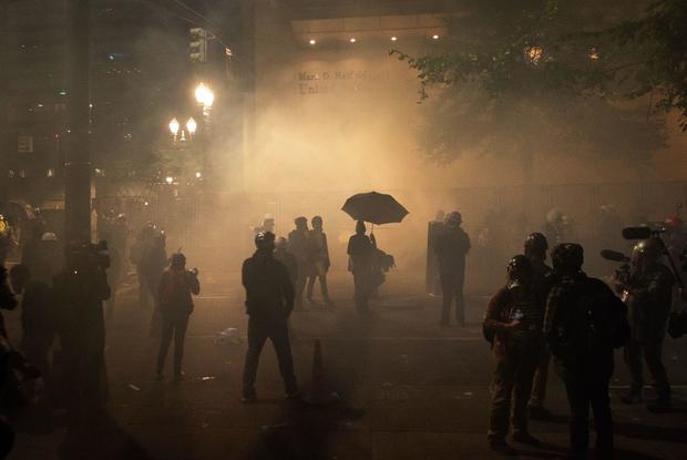 Barr to testify Portland protests are "an assault on the
government" 1