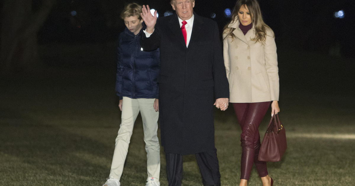 Barron Trump tested positive for COVID-19 earlier this
month 1