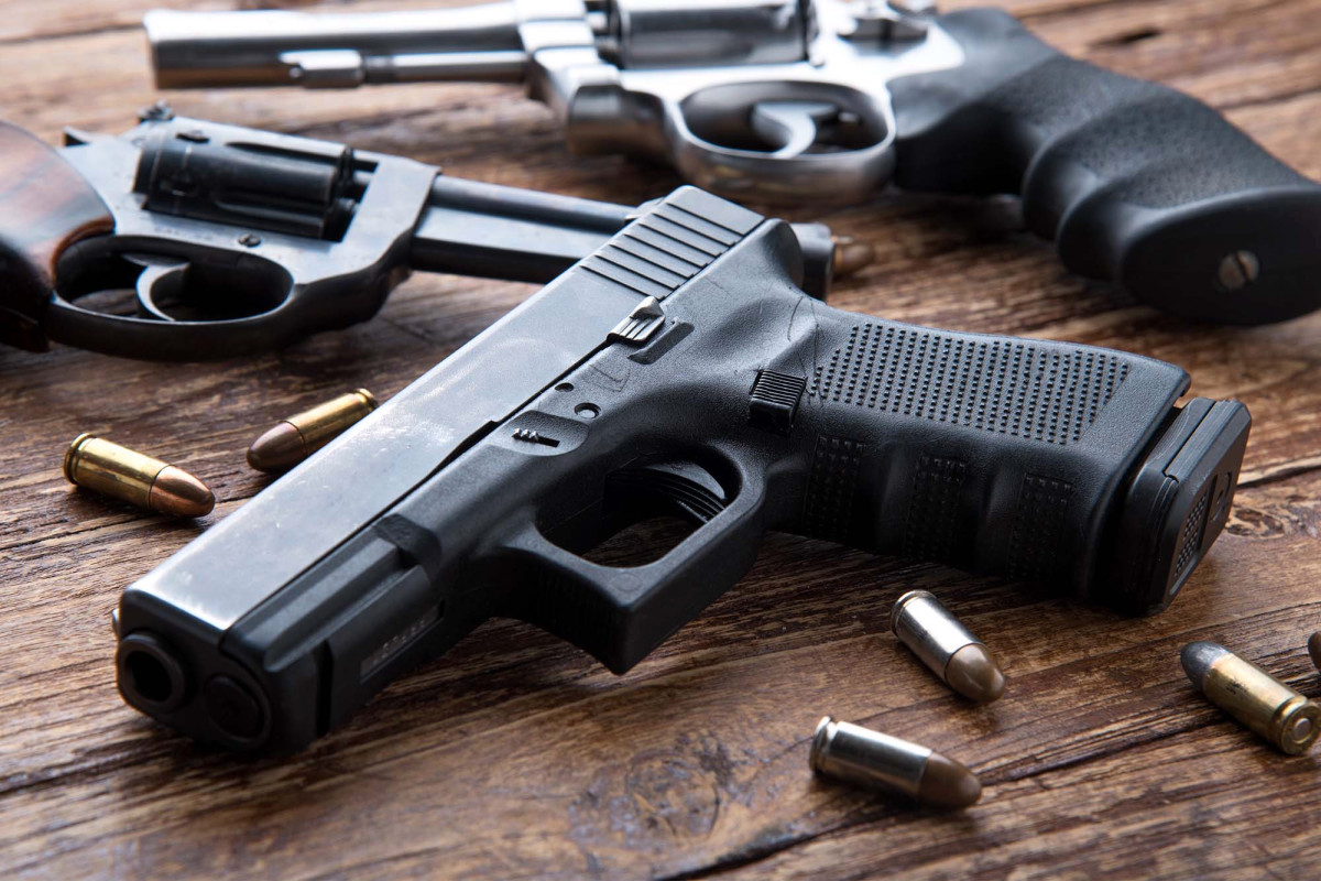Gun sales spike amid coronavirus crisis, George Floyd
protests 1
