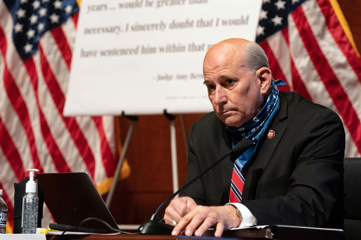 Rep. Louie Gohmert tests positive for COVID-19 ahead of trip
with Trump 1