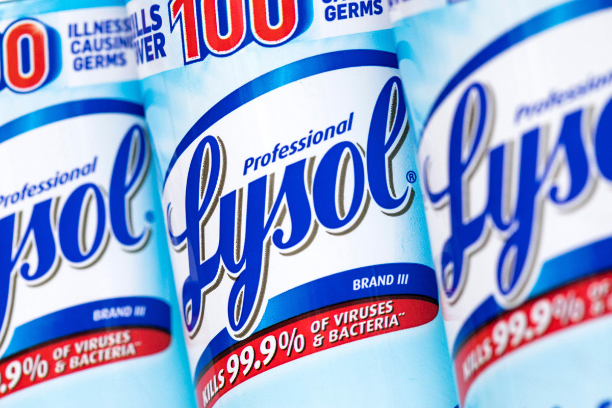 EPA approves use of Lysol disinfectant on surfaces to
protect against coronavirus 1