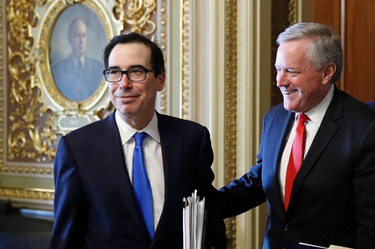 GOP Reach Agreement On COVID-19 Relief; $600 Unemployment
Boost Becomes 70% 'Wage Replacement'; Pelosi Pops Fuse 1