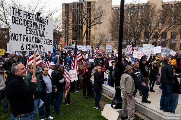 Are Protests Unsafe? What Experts Say May Depend on Who’s
Protesting What 1