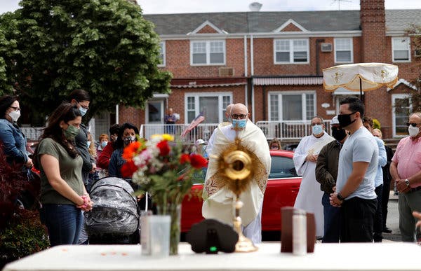Churches Were Eager to Reopen. Now They Are a Major Source
of Coronavirus Cases. 1