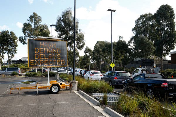 Australia Locks Down 300,000 in Melbourne Area After
Coronavirus Surge 1