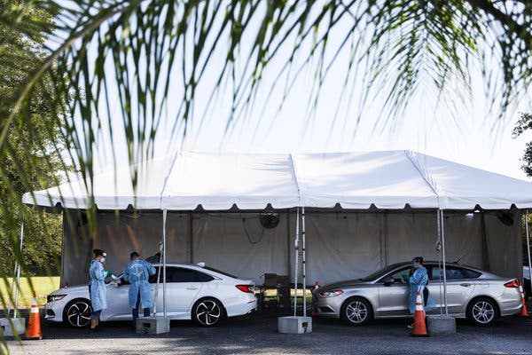 Coronavirus Live Updates: States Look at Returning to
Lockdown 1