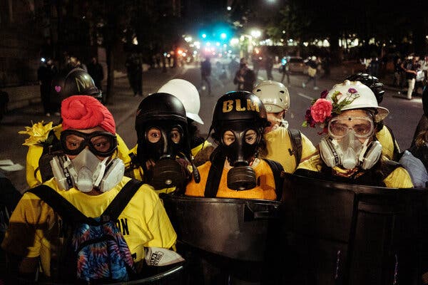 Peaceful Protesters With ‘Room for Rage’ Sympathize With
Aggressive Tactics 1