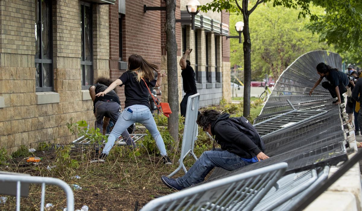 Minnesota request for federal aid to repair protest damage
denied 1