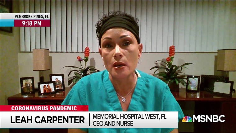 Florida hospitals face ICU bed shortage as state passes
300,000 COVID-19 cases 1