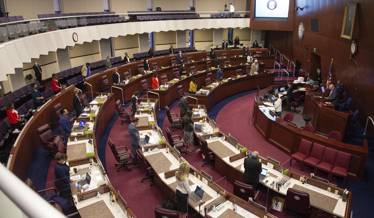 COVID-19 positive test reported at Nevada
Legislature 1