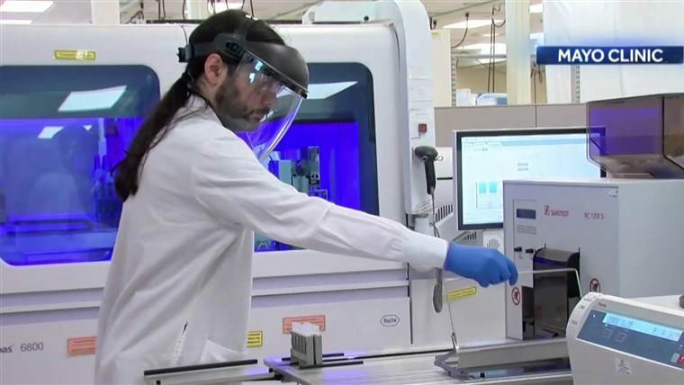 FDA authorizes first COVID-19 test for people without
symptoms 1