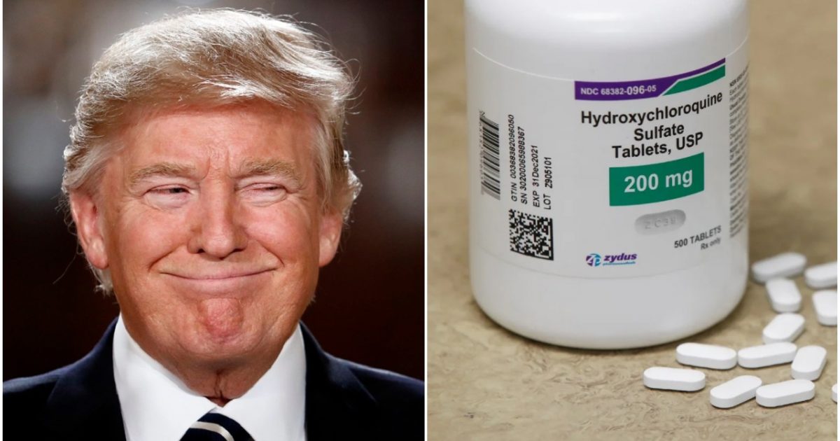 TRUMP WAS RIGHT: Medical Study Proves That
Hydroxychloroquine Lowers COVID-19 Death Rate 1