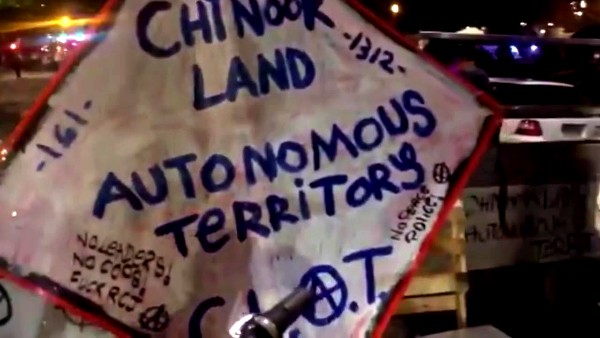 CHOP 2.0: Portland protesters declare 'autonomous
zone' 1