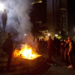 Portland Protesters Clash w/ Police, Throw Fireworks 9