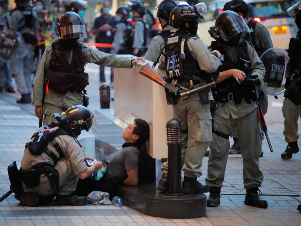 ‘We Fear No More’: Thousands Protest Hong Kong Security
Law 1