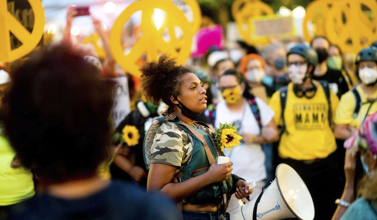 Black protesters say focus on feds hasn't derailed
message 1
