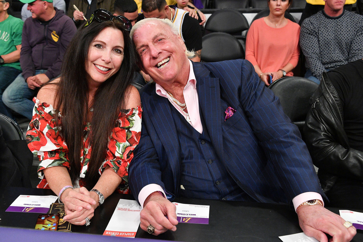Ric Flair’s wife Wendy Barlow doing better after coronavirus
‘nightmare’ 1