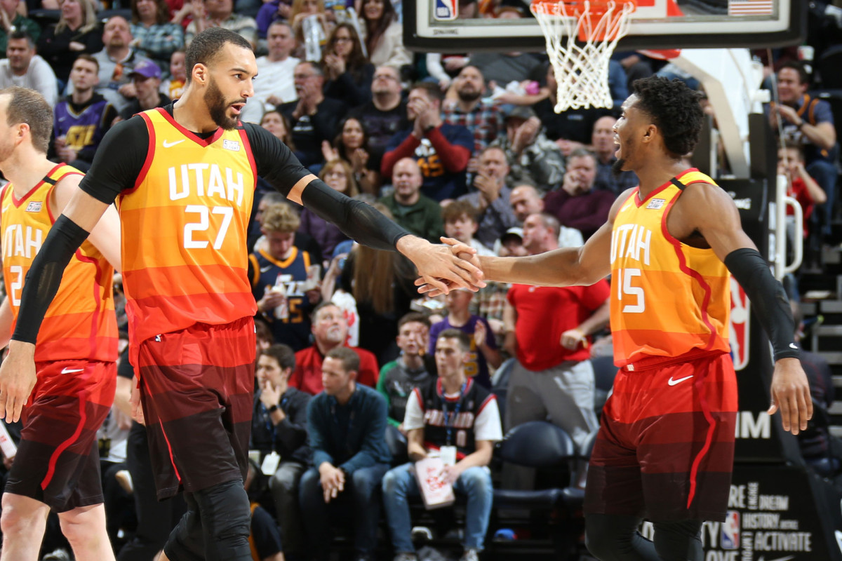 Jazz stars Donovan Mitchell and Rudy Gobert moving on from
coronavirus feud 1