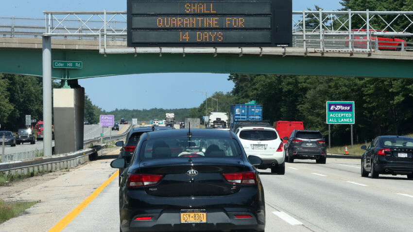 Charlie Baker 'surprised' Maine did not exempt Massachusetts
from quarantine order 1 Charlie Baker 'surprised' Maine did not exempt Massachusetts
from quarantine order 1