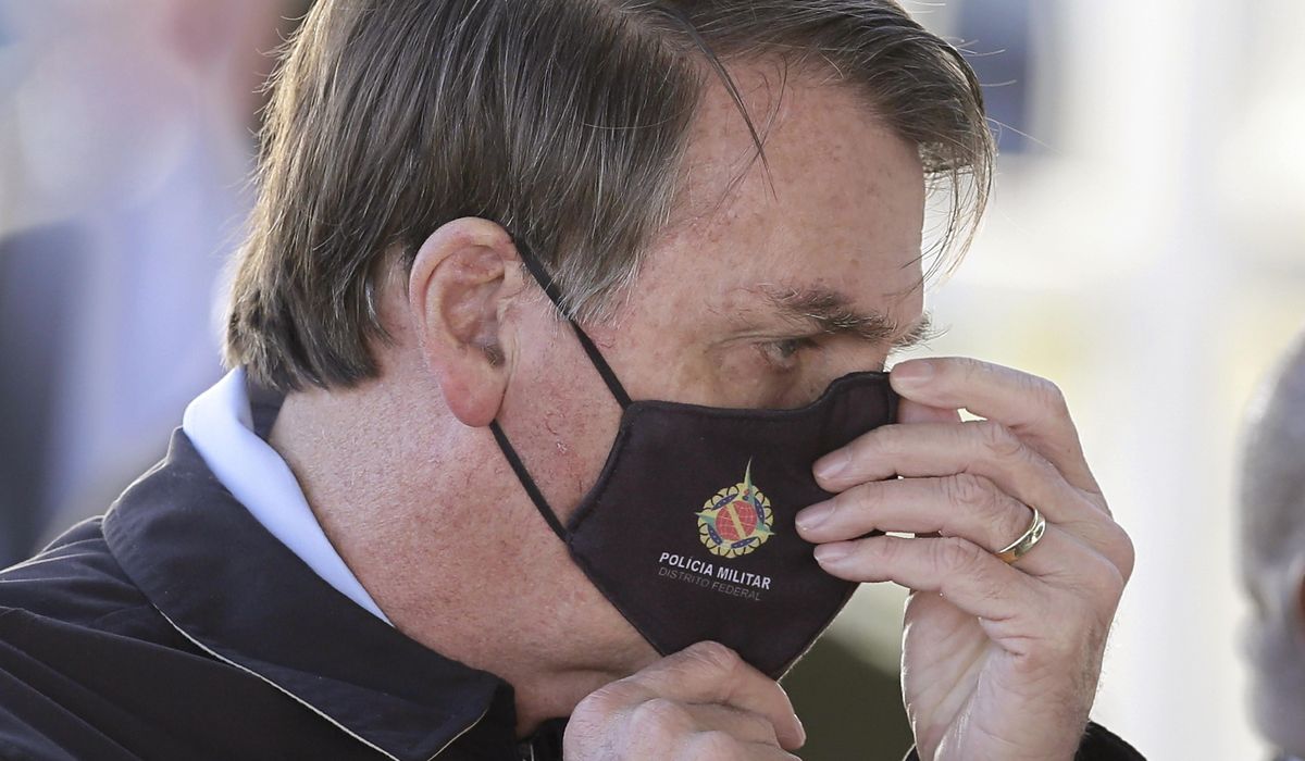 Jair Bolsonaro, Brazil's president, says he has tested
positive for the coronavirus 1