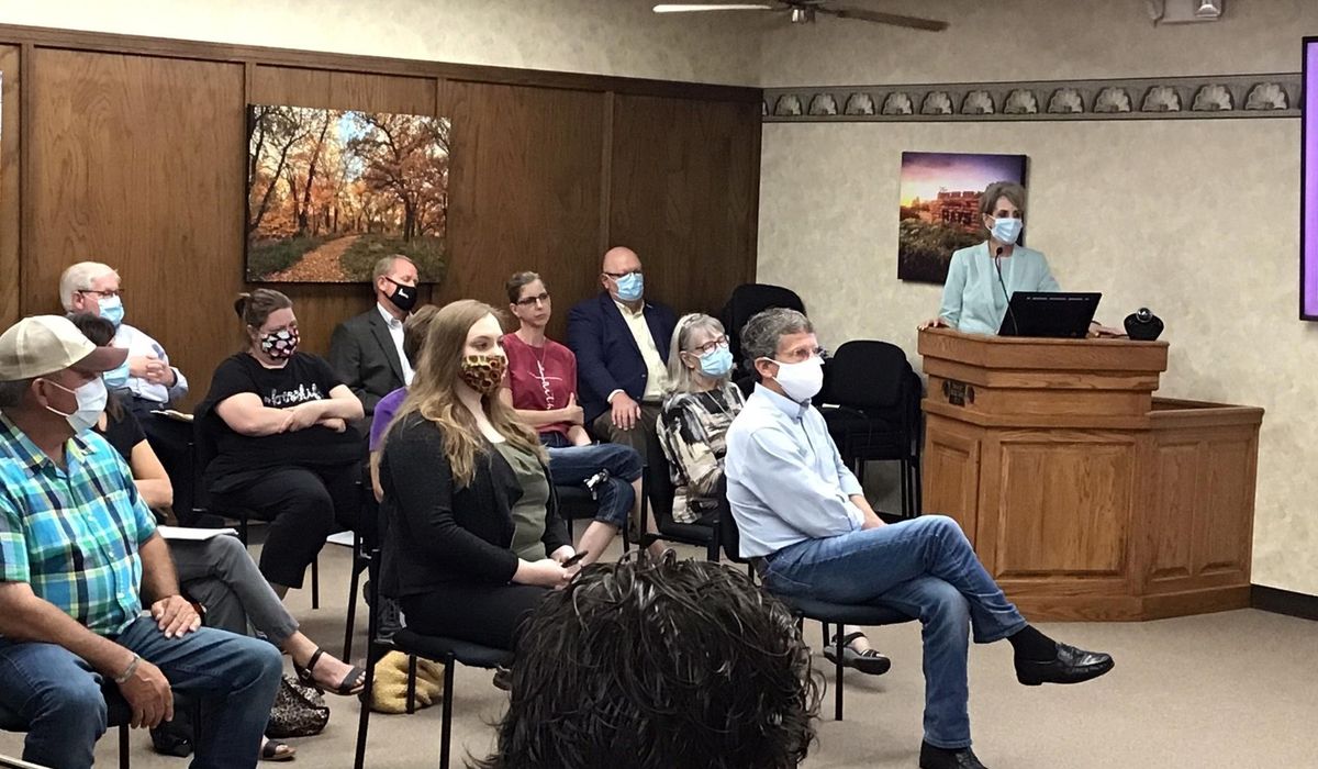 City in Kansas requiring masks to guard 'safe'
reputation 1