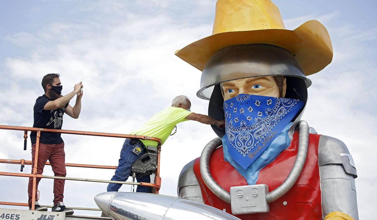 Oklahoma reports coronavirus cases surpass 25,000, 451
dead 1