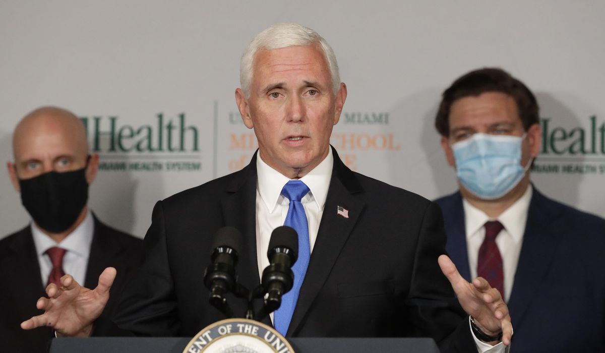 Mike Pence to visit Raleigh in push for schools to
reopen 1