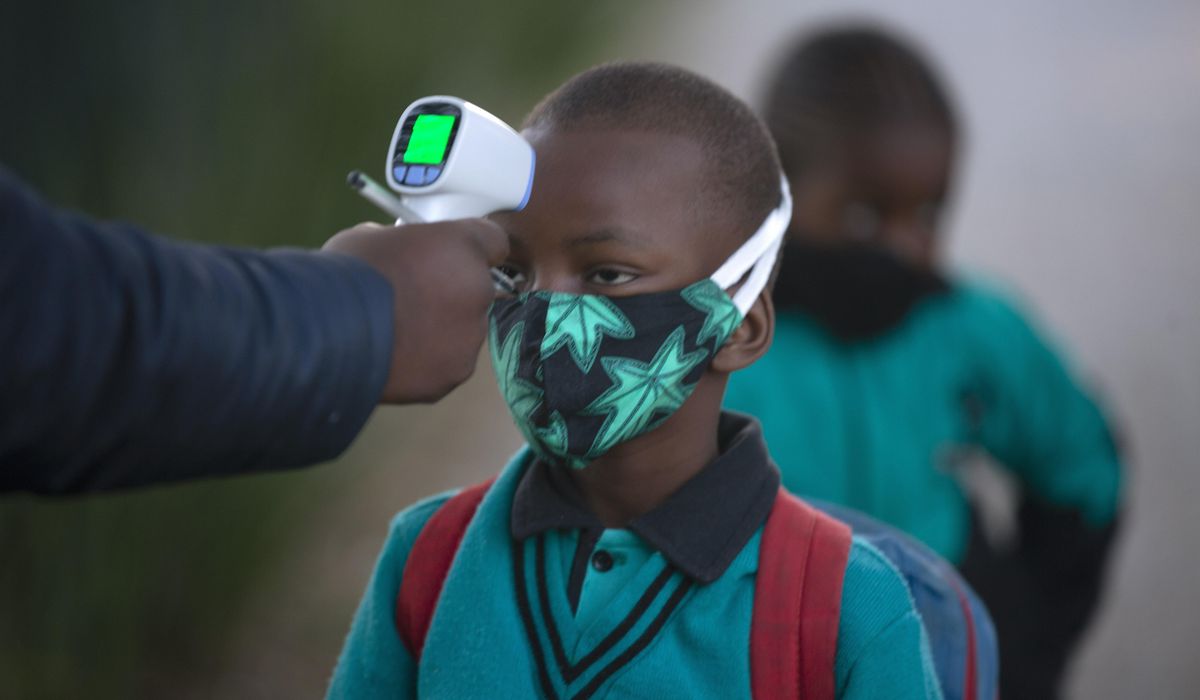 Africa's confirmed COVID-19 cases now above a
half-million 1
