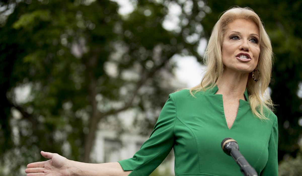 Kellyanne Conway, GOP lawmakers join calls for mask-wearing
in public to curb coronavirus 1