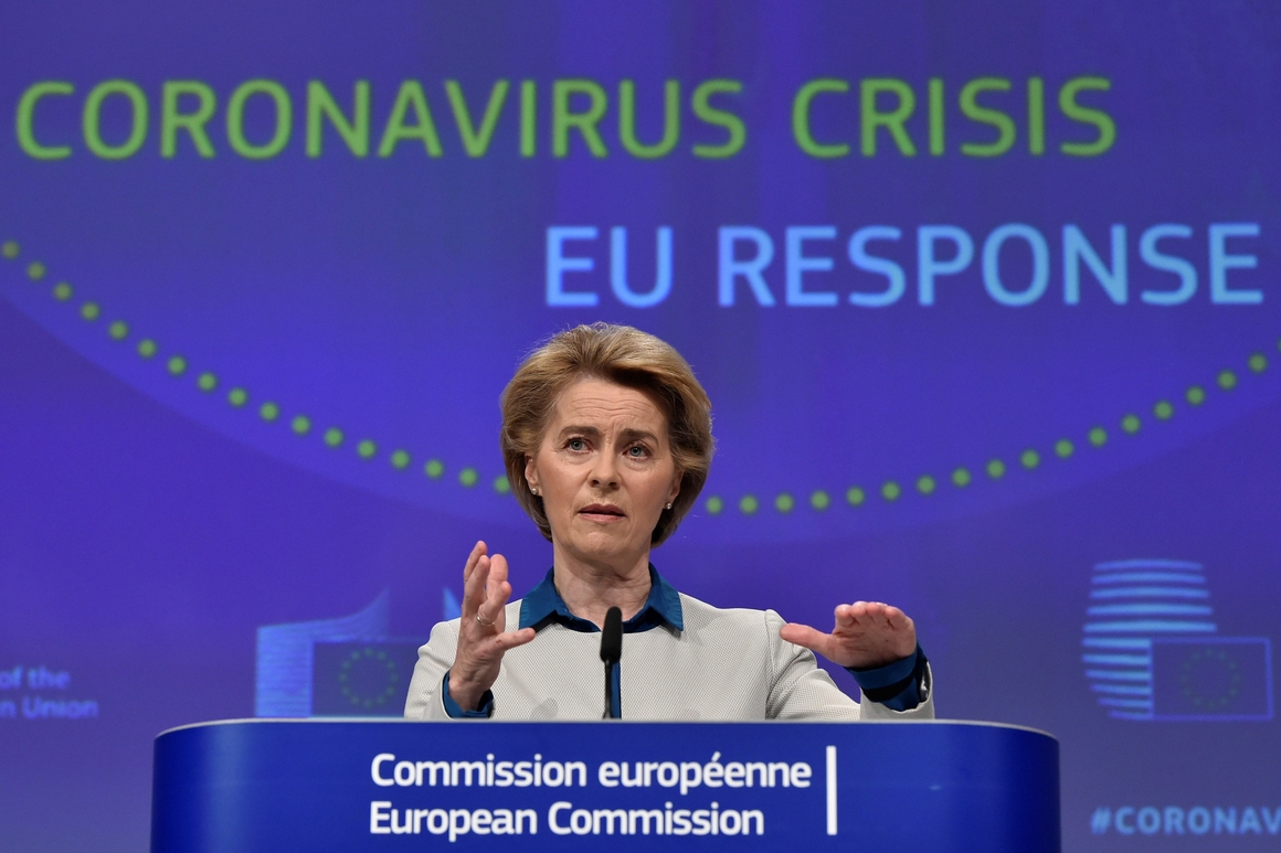 The coronavirus recovery plan that von der Leyen
built 1
