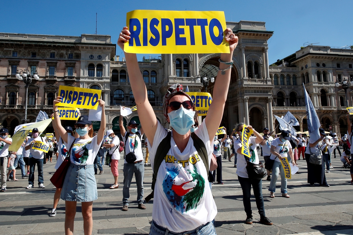 Italy’s problem with working women made worse by
coronavirus 1