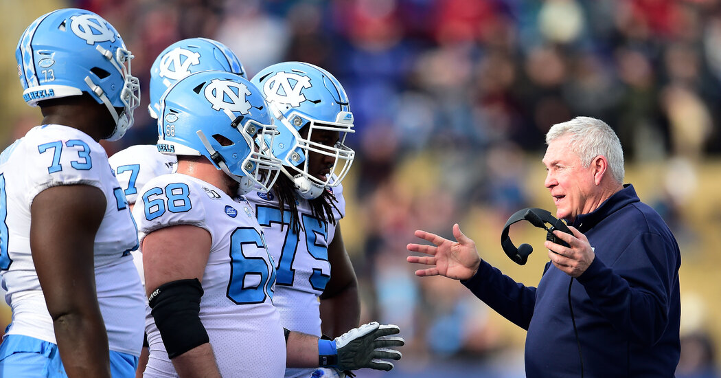 U.N.C. Moved Classes Online. The Football Games Are Still
On, for Now. 1