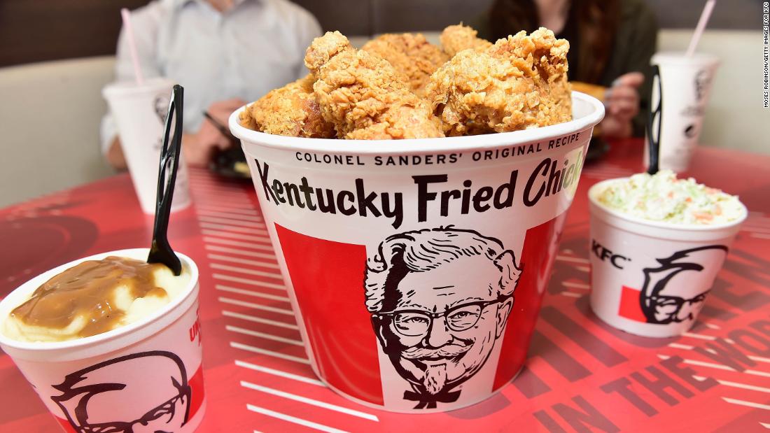KFC suspends its 'finger lickin' good' slogan because of
coronavirus 1