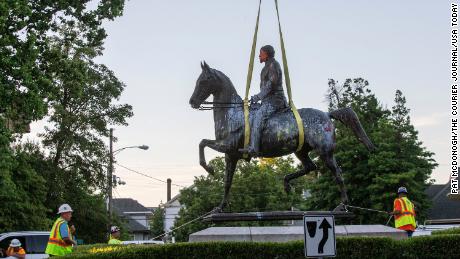 40 Confederate symbols have been removed since the death of
George Floyd, SPLC says 1