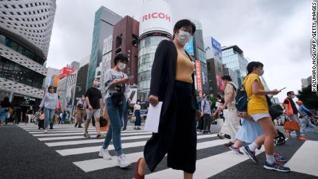 Japan's coronavirus fatigue is fueling defiance in Tokyo,
even as the case count rises 1