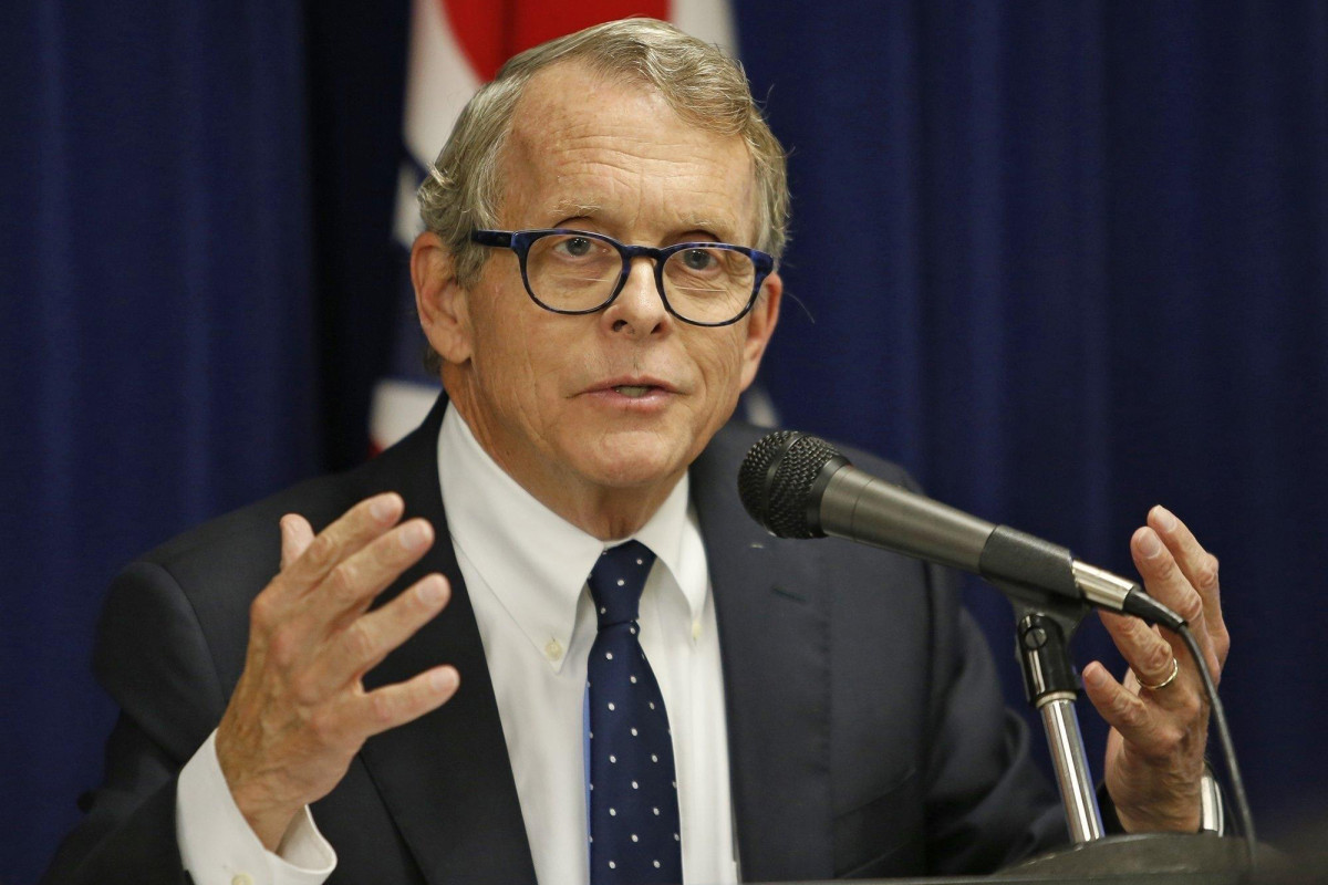 Ohio Gov. Mike DeWine tests positive for COVID-19 before
Trump meeting 1