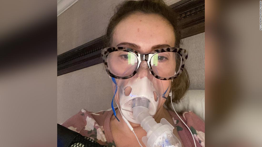 Alyssa Milano thought she was dying and tested positive for
Covid-19 antibodies 1
