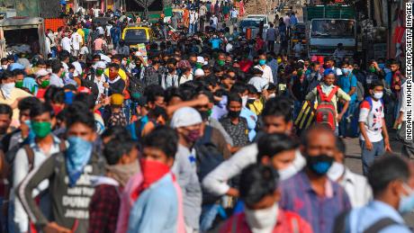 India presses ahead with reopening as daily coronavirus
caseload surges to record-breaking high 1