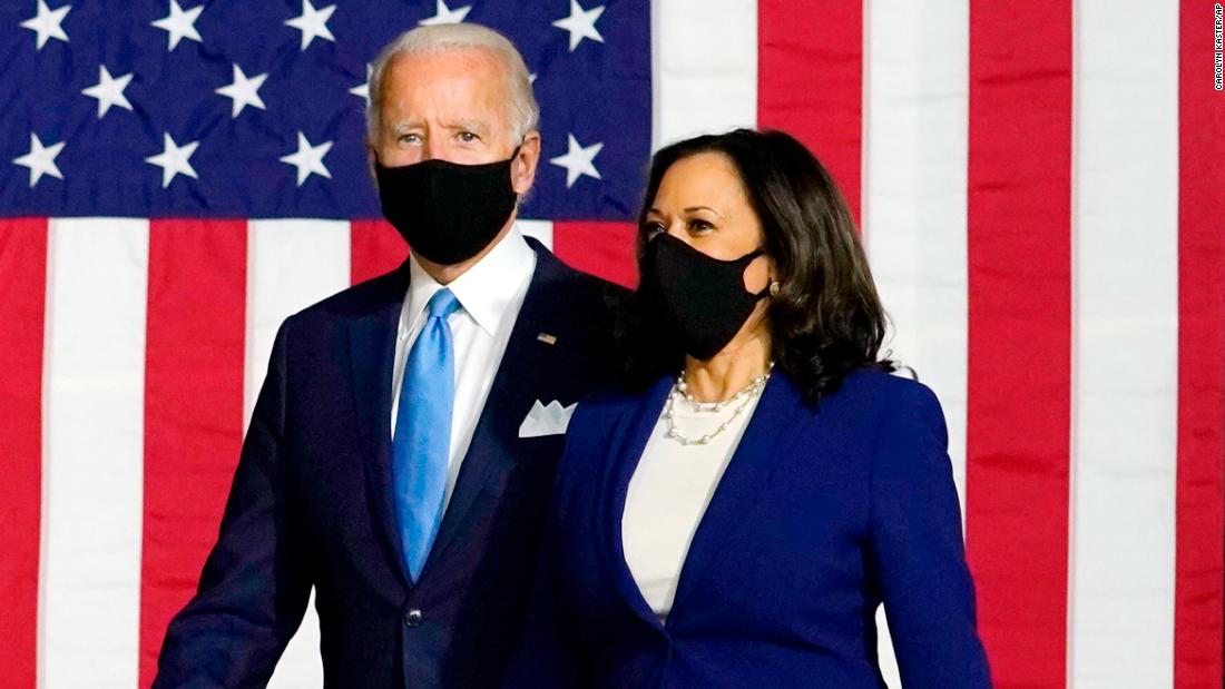 Joe Biden and Kamala Harris to receive regular coronavirus
testing 1