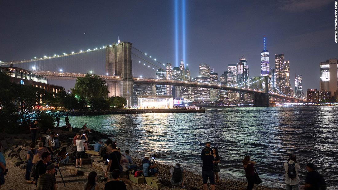 NYC's 'Tribute in Light' honoring 9/11 victims has been
canceled over Covid-19 concerns 1