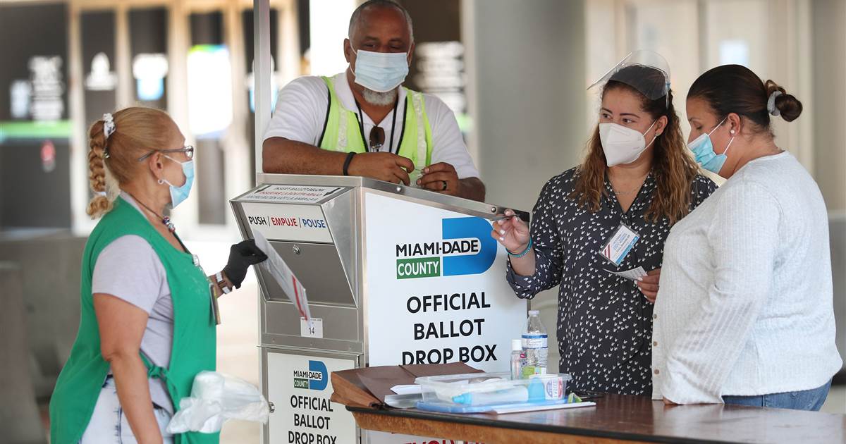 Groups work to recruit younger, bilingual poll workers amid
coronavirus 1