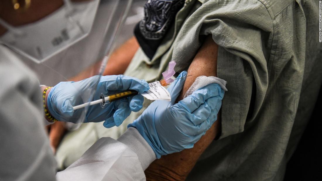 First Covid-19 vaccine trial moving at a good clip, but
officials still "very concerned" 1