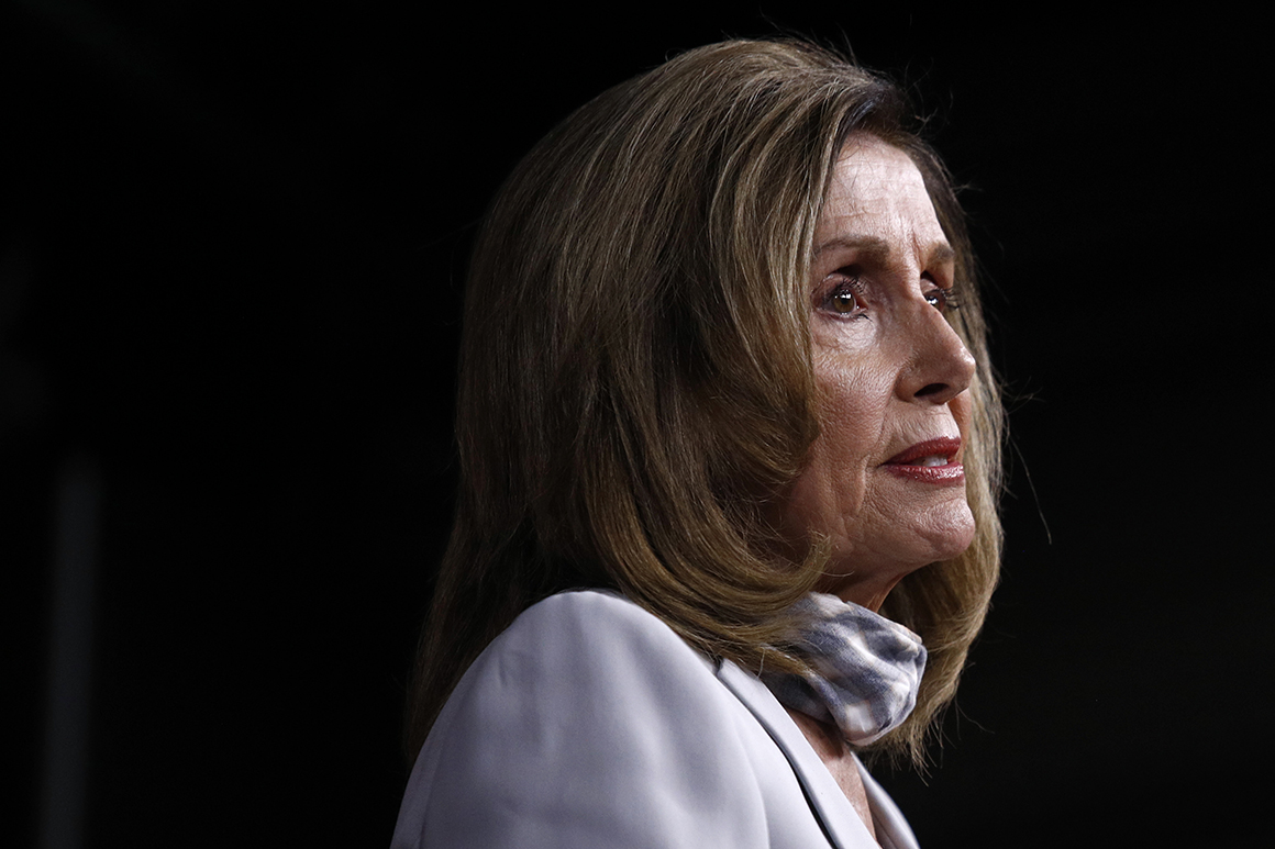 Rank-and-file Dems press Pelosi for more votes on
coronavirus aid 1