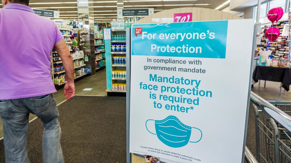 Don't argue with anti-maskers, CDC warns stores 1