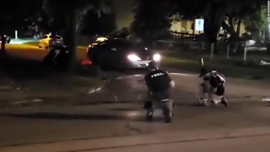 New videos from protest shooting scene 1
