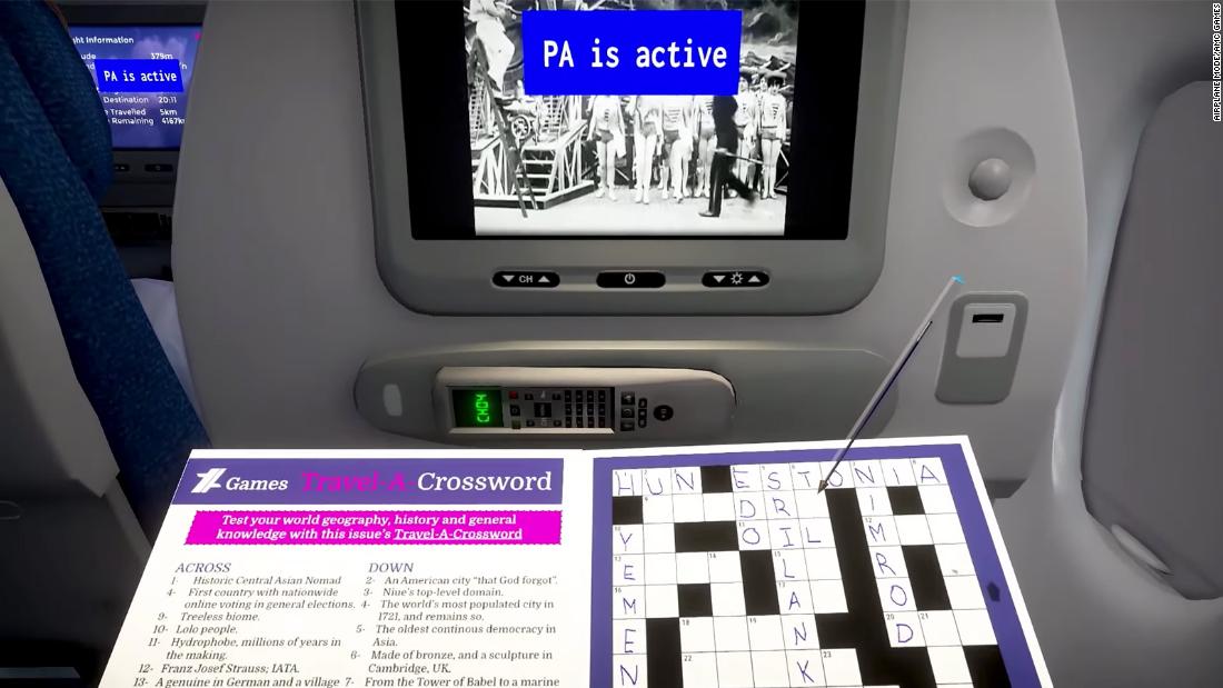 'Airplane Mode': Quirky new video game lets you sit through
a long-haul flight in economy class 1
