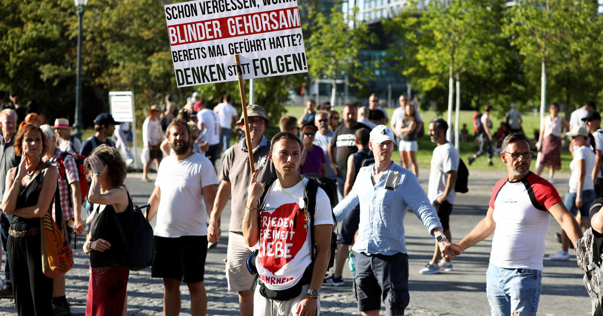 Berlin bans planned weekend protests against COVID-19
restrictions 1