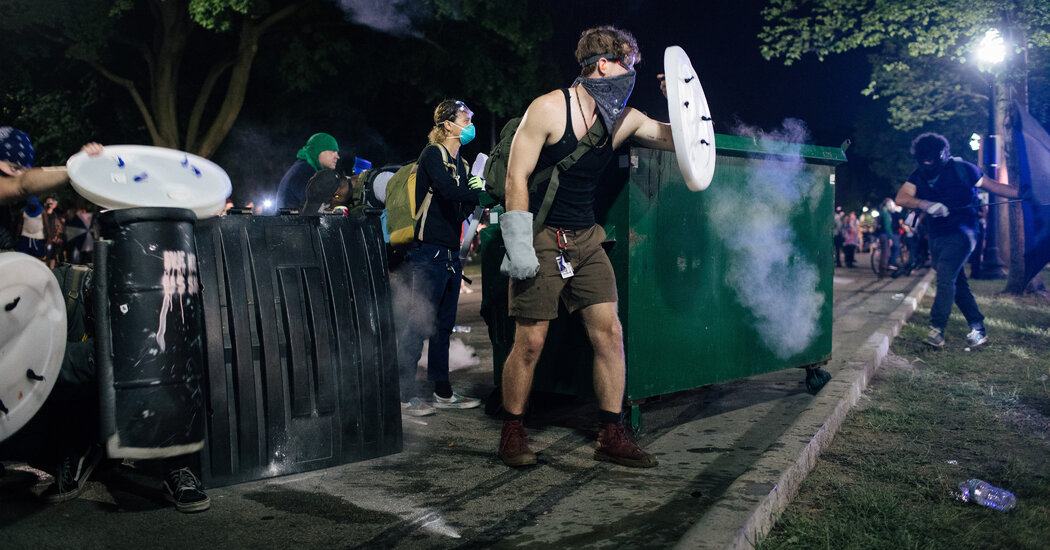 Peaceful Marches and Armored Vehicles: Scenes From Kenosha
Protests 1 Peaceful Marches and Armored Vehicles: Scenes From Kenosha
Protests 1